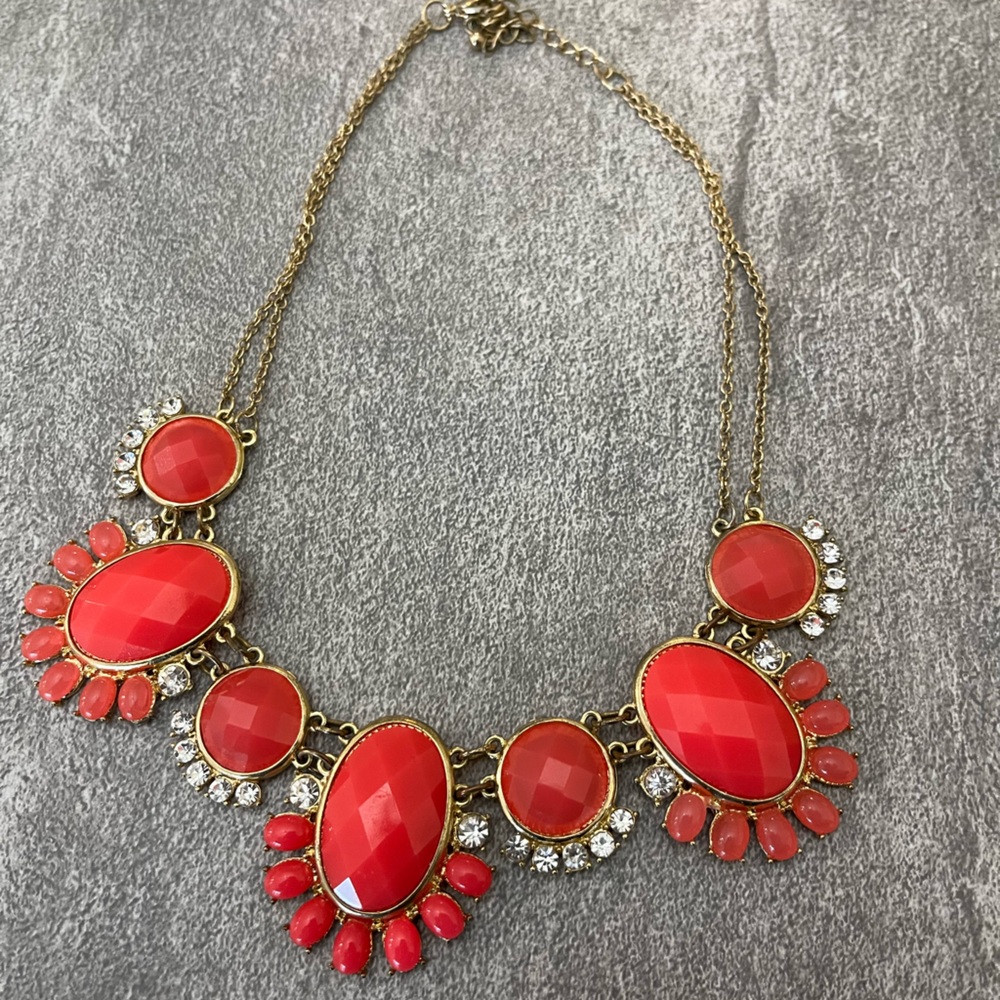 Pink Statement Necklace - Picture 2 of 4